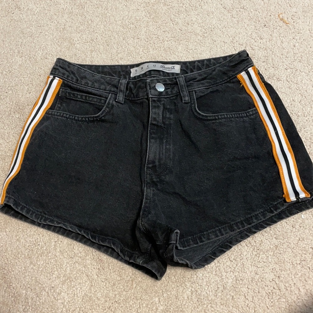 Denim&Co Black Jean shorts